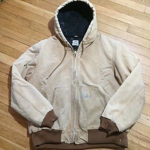 Vintage Carhartt Quilted Duck Canvas Jacket J140